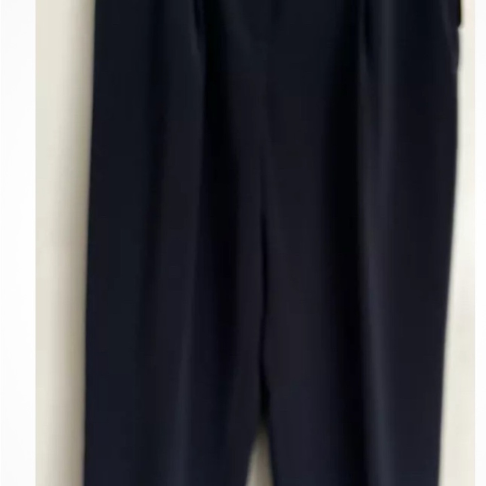 New Caslon Navy Dress Pants With Lining Size 16